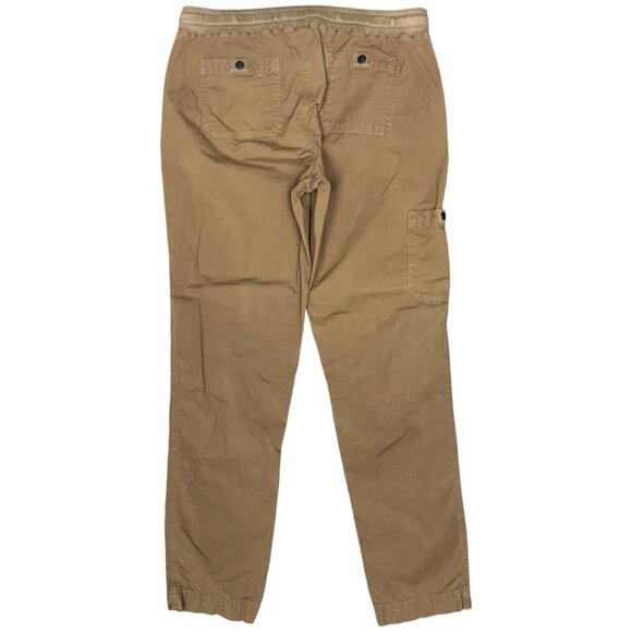 L.L. BEAN Women's EUC Stretch Ripstop Pull-On Pants Slim-Leg Camel | Size M - Picture 5 of 10